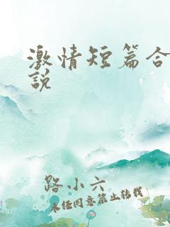 激情短篇合集小说