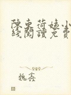 陈东荷姨小说在线阅读免费全文
