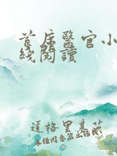 首席医官小说在线阅读