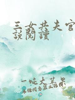 三女共夫官场小说阅读