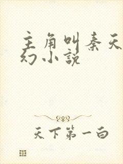 主角叫秦天的玄幻小说
