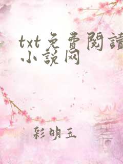 txt免费阅读小说网
