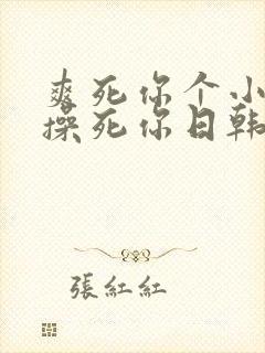 爽死你个小骚货操死你日韩