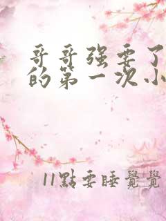 哥哥强要了妹妹的第一次小说