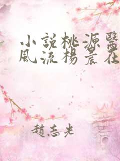 小说桃源医仙不风流杨晨在线阅读