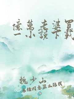 亿万老婆买一送一小说下载txt