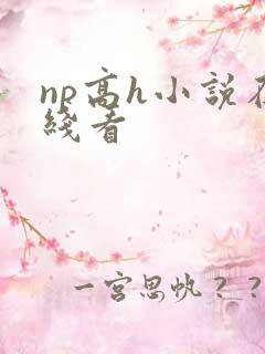 np高h小说在线看