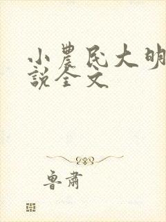 小农民大明星小说全文