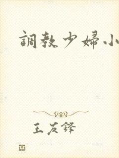 调教少妇小说h