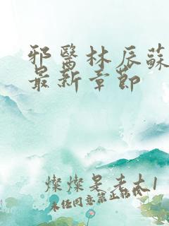 邪医林辰苏夕然最新章节