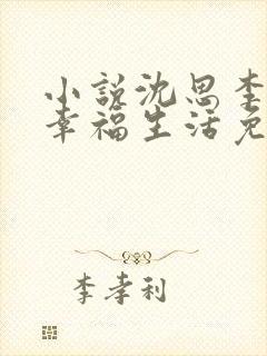 小说沈思李兵的幸福生活免费阅读