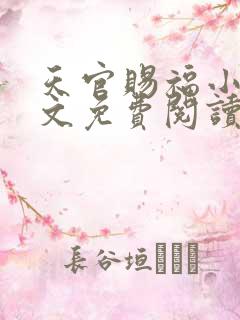 天官赐福小说全文免费阅读无删减