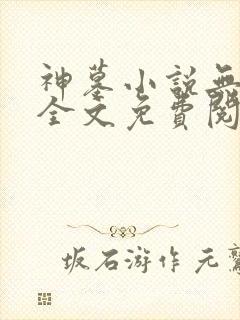 神墓小说无弹窗全文免费阅读