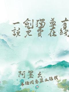 一剑独尊有声小说免费在线收听