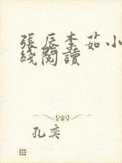 张辰李茹小说在线阅读
