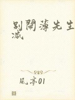 别闹薄先生未删减