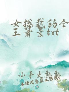 女总裁的全能兵王萧晨txt