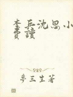 李兵沈思小说免费读
