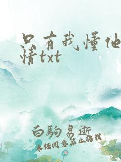 只有我懂他的柔情txt