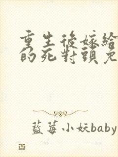 重生后嫁给渣男的死对头免费阅读