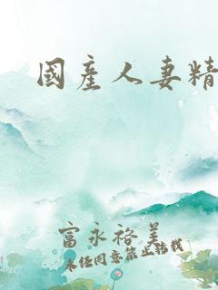 国产人妻精品无