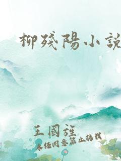 柳残阳小说下载