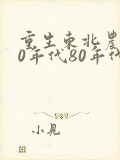 重生东北农村70年代80年代的小说