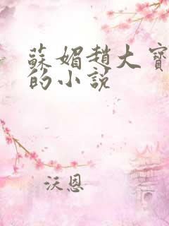 苏媚赵大宝赵勇的小说