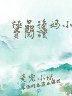 极品后妈小说免费阅读