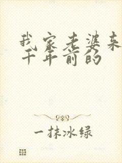 我家老婆来自一千年前的