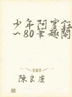 少年阿宾钰慧1～80笔趣阁