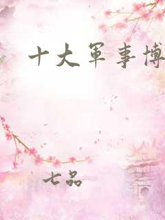 十大军事博主