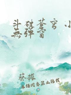斗破苍穹 小说无弹窗
