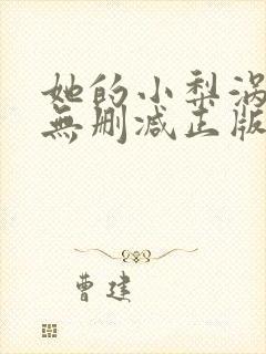 她的小梨涡小说无删减正版在线阅读