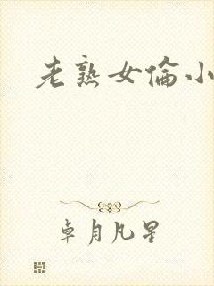 老熟女伦小说