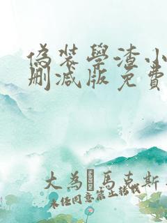 伪装学渣小说无删减版免费