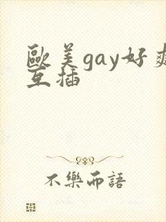 欧美gay好爽互插