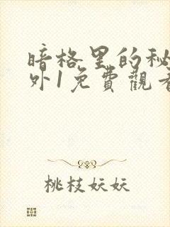 暗格里的秘密番外1免费观看