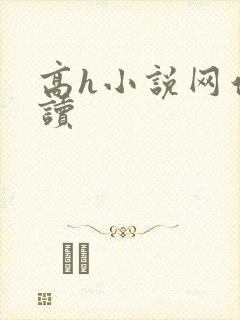 高h小说网站阅读