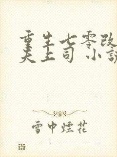 重生七零改嫁前夫上司 小说 小说