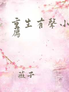 重生有声小说推荐