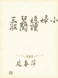 三儿媳妇小说正版阅读