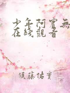 少年阿宾无删减在线观看