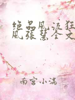 绝品风流狂医林风张慧全文免费读