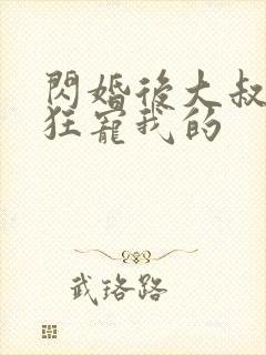 闪婚后大叔每天狂宠我的