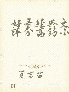 好看经典文笔好评分高的小说