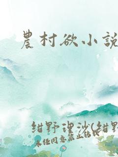 农村欲小说