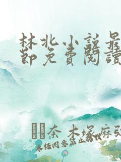 林北小说最新章节免费阅读