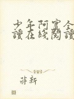 少年阿宾全文阅读在线阅读全文