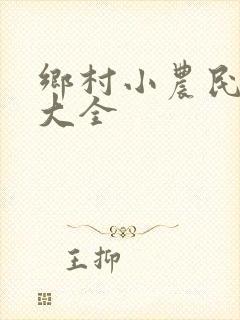 乡村小农民小说大全
